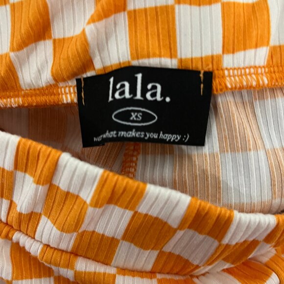 Gigi Sleeveless Ribbed Playsuit in Sunshine - Picture 6 of 6